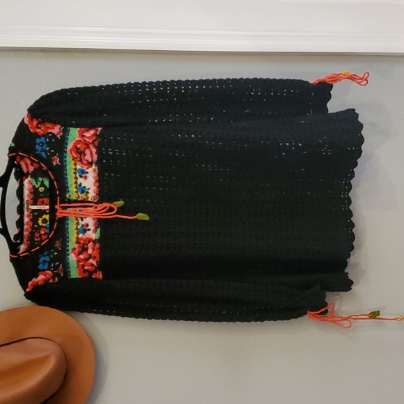 Free People crochet Quilted sweater, size M - Picture 1 of 4